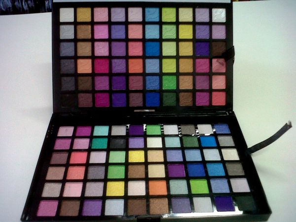 Paleta de Sombras 3D Tridimensional 120 cores